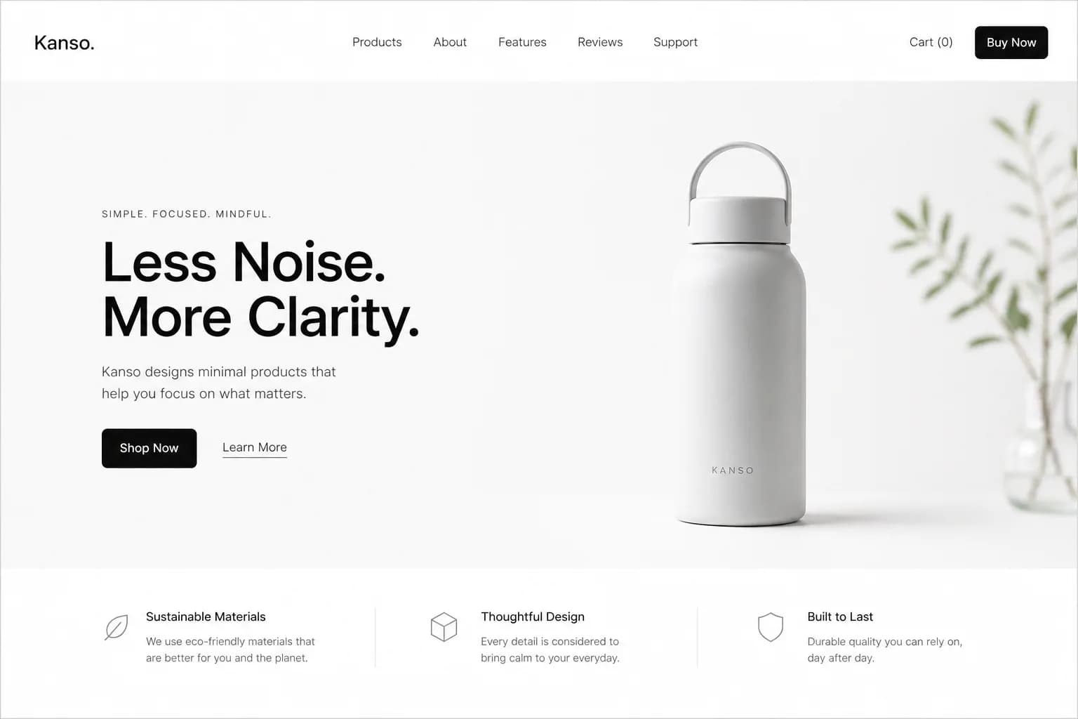 Clean / Minimal Beispiel